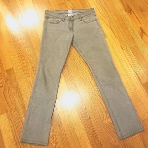 Sass & Bide Stretch Distressed Gray Jeans